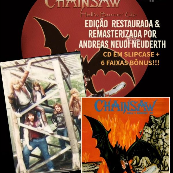 chainsaw hell`s burnin`up cd