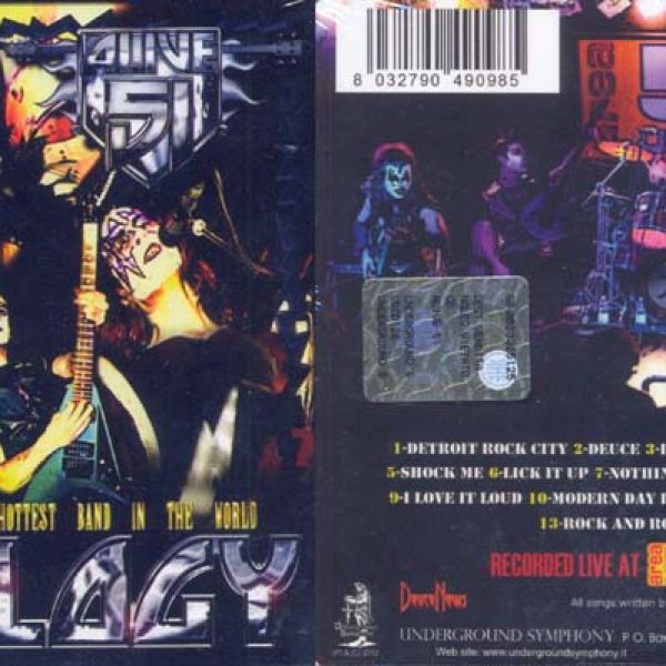 ALIVE 51 - Kissology - an Italian tribute to the hottest band in the world CD