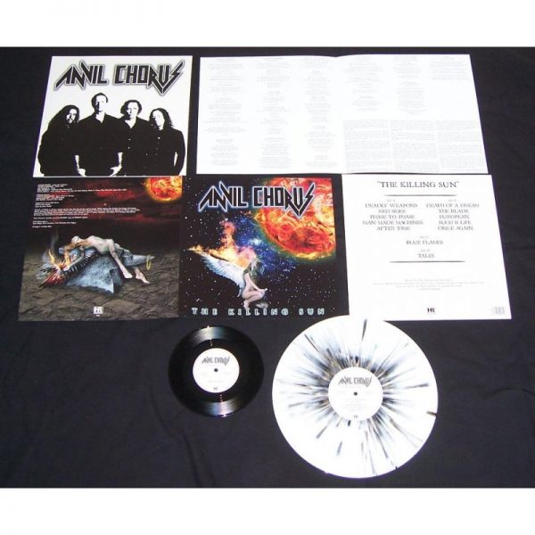 ANVIL CHORUS - The killing sun & 7" - splatter vinyl      LP
