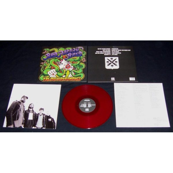 BAD POETRY BAND - The one way romance - red vinyl LP