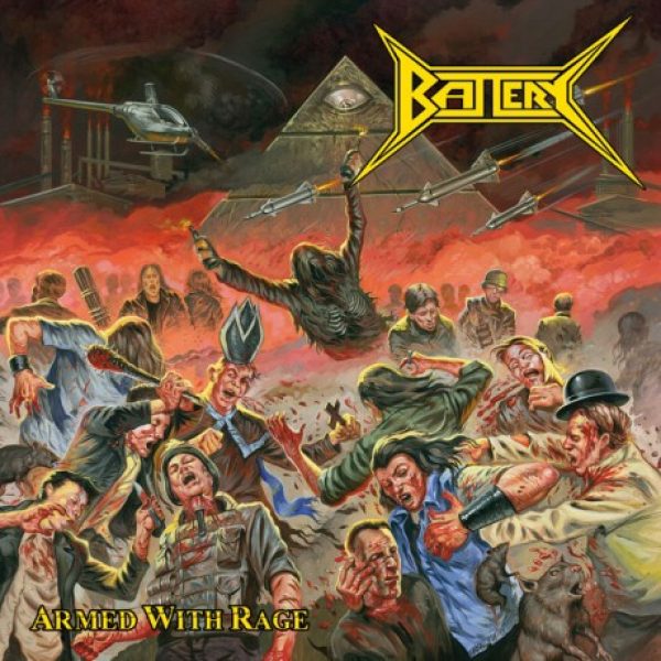 BATTERY - Armed with rage CD