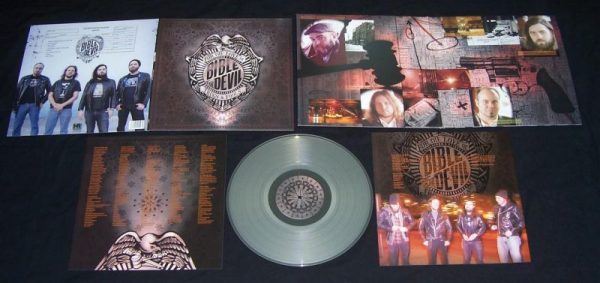 BIBLE OF THE DEVIL - For the love of thugs and fools - clear vinyl      LP