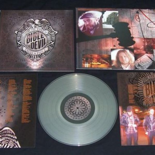 BIBLE OF THE DEVIL - For the love of thugs and fools - clear vinyl LP