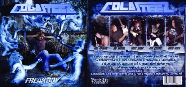 COLDSTEEL - Freakboy & 4 bonustracks (rerelease)      CD