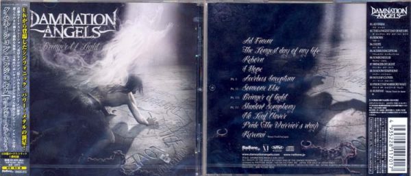 DAMNATION ANGELS - Bringer of light & bonustrack      CD
