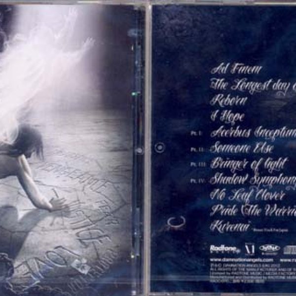 DAMNATION ANGELS - Bringer of light & bonustrack CD