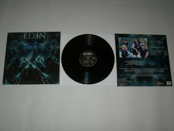EDEN - Judgement day - black vinyl limited 250      MLP