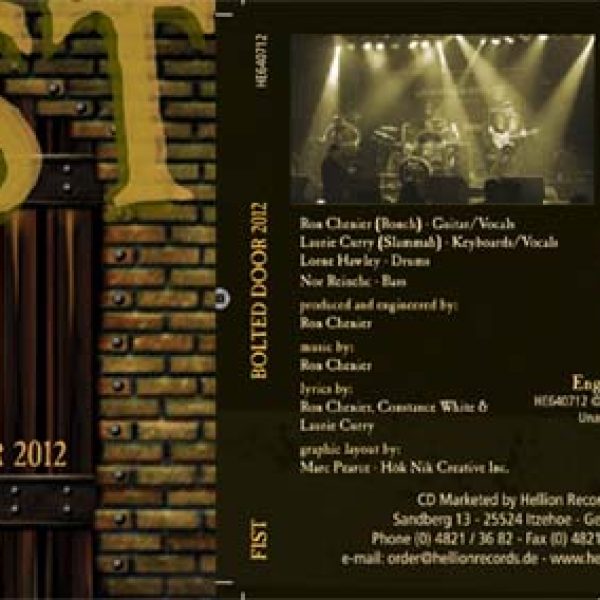 FIST (CANADA) - Bolted door 2012 CD