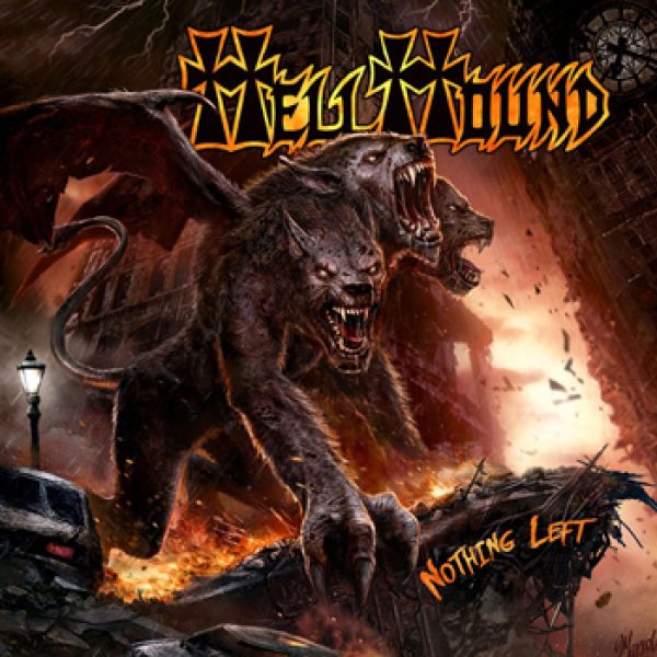 HELLHOUND - Nothing left - 3 d COVER!! CD
