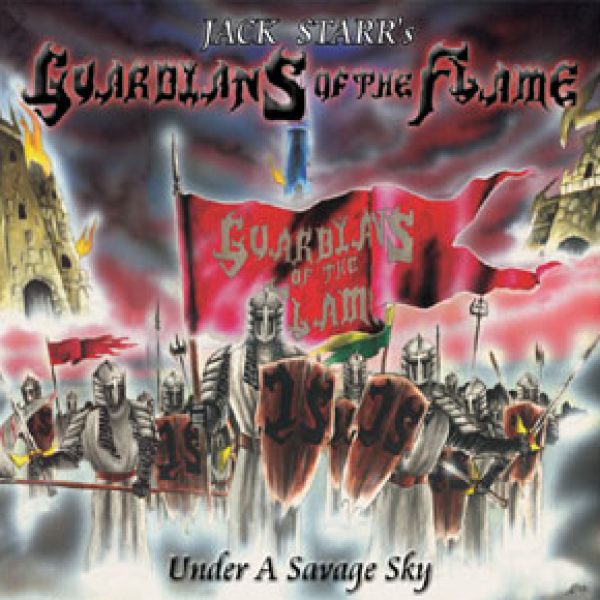JACK STARR`S GUARDIANS OF THE FLAME - Under a savage sky CD