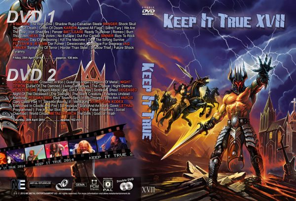 KEEP IT TRUE - KIT XVII - 2014      2-DVD