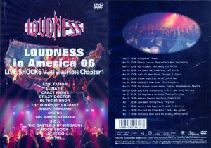 LOUDNESS - In America 06 - Live shocks world circuit Chapter 1      DVD