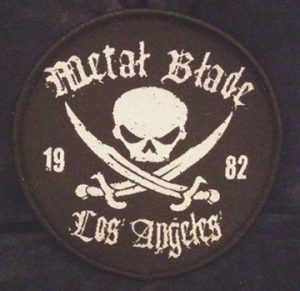 METAL BLADE - Los Angeles 1982      Aufnäher