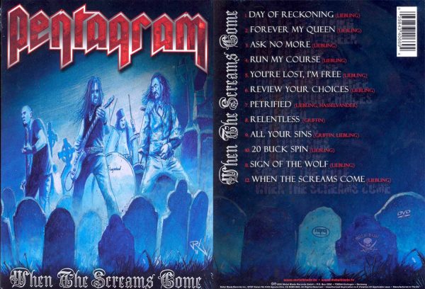 PENTAGRAM - When the screams come      DVD