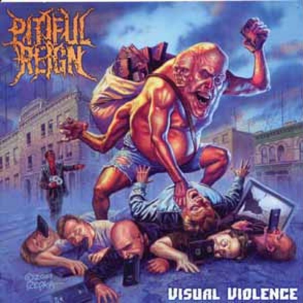 PITIFUL REIGN - Visual violence CD