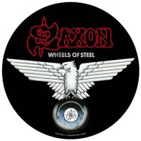 SAXON - Wheels of steel R&uuml;ckenaufn&auml;her