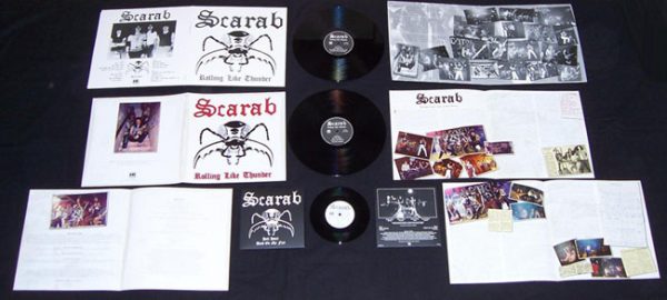 SCARAB - Rolling like thunder & 7"      DLP