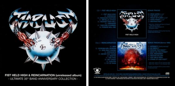 THRUST - Fist held high & Reincarnation      2-CD