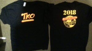 TKO - Live in your face - size XL or XXL      T-Shirt - 100 % Baumwolle