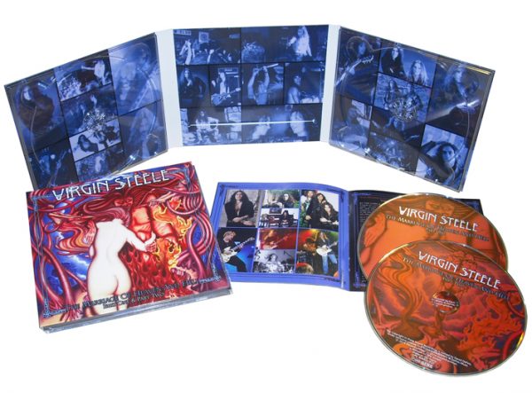 VIRGIN STEELE - The marriage of heaven and hell part one & two & bonustracks      2-CD