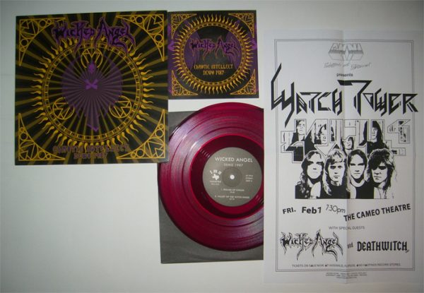 WICKED ANGEL - Chaotic intellect - purple vinyl      10"