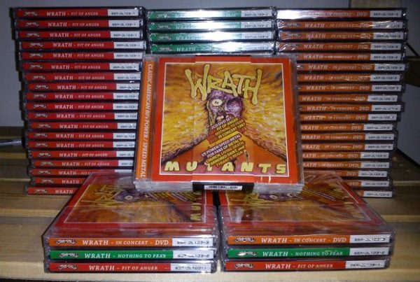 WRATH - Mutants - 2 CD & DVD Box      3-CD