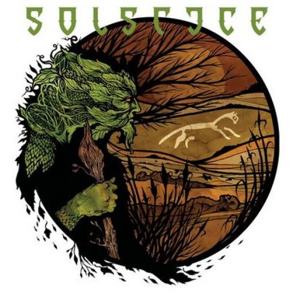 SOLSTICE (UK) - White horse hill - orange vinyl LP