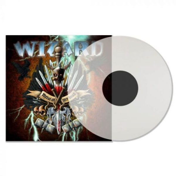 WIZARD - Metal in my head LP clear vinyl