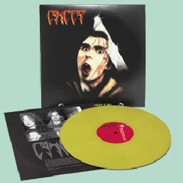 CANCER - To the gory end LP yellow vinyl lim. 300