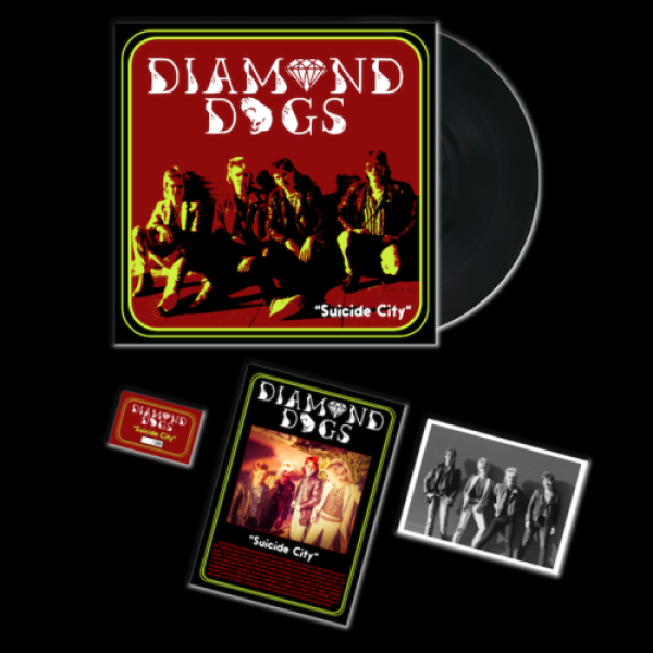 DIAMOND DOGS - Suicide city LP