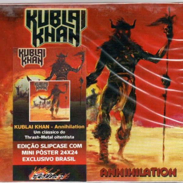 KUBLAI KHAN - Annihilation CD slipcase