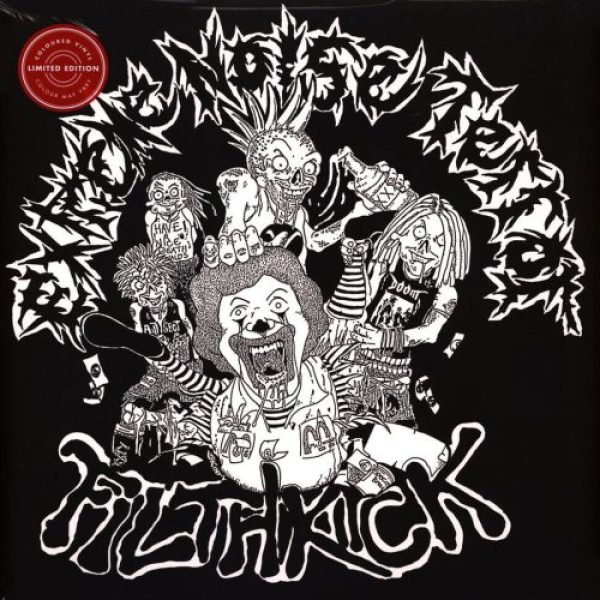 EXTREME NOISE TERROR / FILTHKICK - In it for life LP clear vinyl