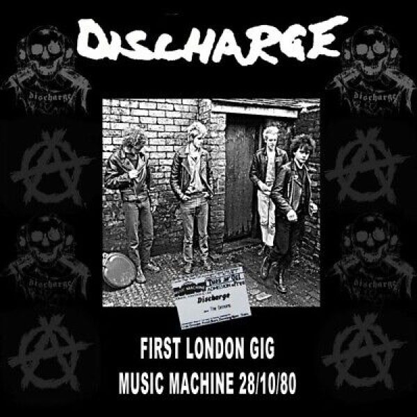 DISCHARGE - Music machine - First London Gig LP purple vinyl