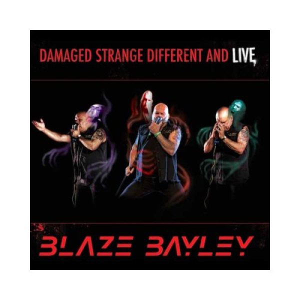 BLAZE BAYLEY - Damaged strange different live LP