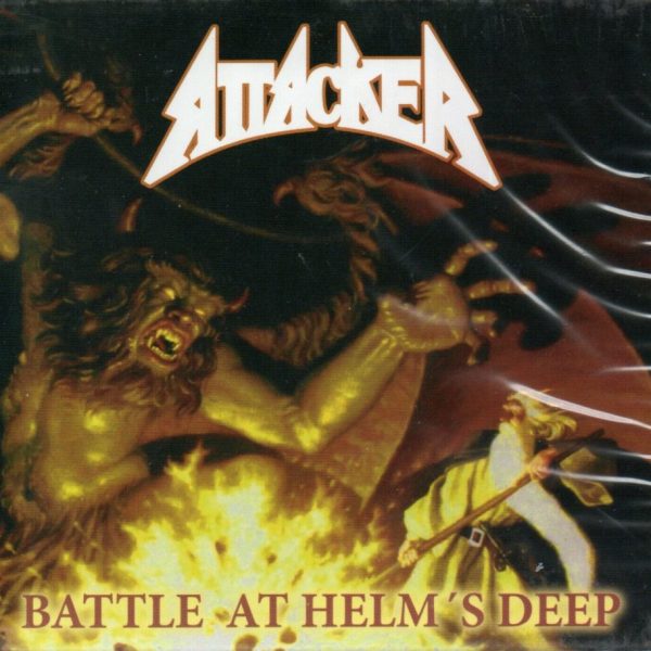 ATTACKER - Battle at helms deep CD slipcase