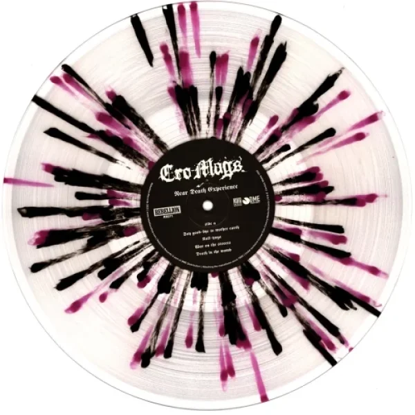 CRO-MAGS - Near death experince LP splatter vinyl