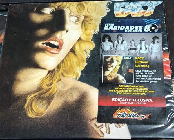 FACT - Without warning CD slipcase & poster
