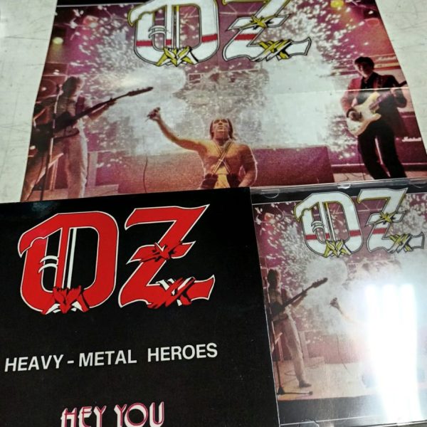 OZ - Heavy metal heroes Hey You CD slipcase