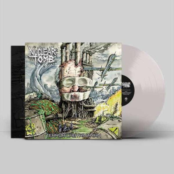 NUCLEAR TOMB - Terror labyrinthian LP clear vinyl