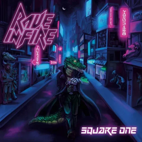 rave in fire square one slipase cd